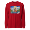 Jesus' Baptism - Bella + Canvas 3501 | Unisex Long Sleeve Tee Shirt - Image 9