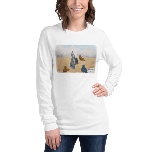 Wheat and Tare - Bella + Canvas 3501 | Unisex Long Sleeve Tee Shirt