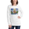 Jesus' Baptism - Bella + Canvas 3501 | Unisex Long Sleeve Tee Shirt - Image 6