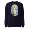 Jesus with Lamb - Bella + Canvas 3501 | Unisex Long Sleeve Tee Shirt - Image 9