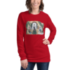 Jesus with Palms - Bella + Canvas | Unisex Long Sleeve Tee Shirt - Image 3