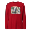 Jesus with Palms - Bella + Canvas | Unisex Long Sleeve Tee Shirt - Image 9