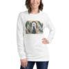 Jesus with Palms - Bella + Canvas | Unisex Long Sleeve Tee Shirt - Image 6