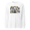 Jesus with Palms - Bella + Canvas | Unisex Long Sleeve Tee Shirt - Image 12