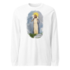 Jesus with Lamb - Bella + Canvas 3501 | Unisex Long Sleeve Tee Shirt - Image 13