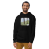 Jesus with Flowers – Cotton Heritage M2580 | Unisex Hoodie - Image 2