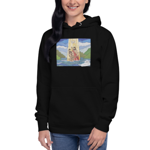 Jesus' Baptism – Cotton Heritage M2580 | Unisex Hoodie