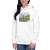Jesus with Flowers – Cotton Heritage M2580 | Unisex Hoodie - Image 4