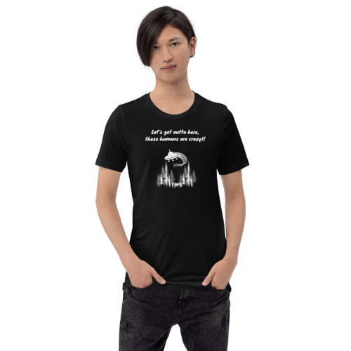 Let’s Get Outta Here… – Bella + Canvas 3001 | Unisex Short Sleeve T-Shirt with Tear Away Label
