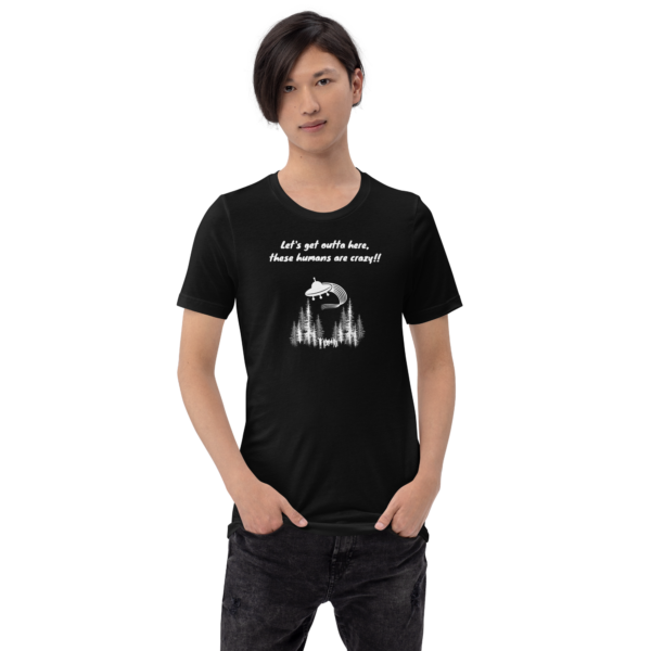 Let’s Get Outta Here… – Bella + Canvas 3001 | Unisex Short Sleeve T-Shirt with Tear Away Label