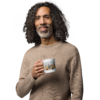 Wheat & Tare White Ceramic Glossy Mug - Image 6