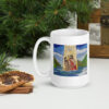 Jesus' Baptism White Ceramic Glossy Mug - Image 5