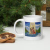 Jesus' Baptism White Ceramic Glossy Mug - Image 8