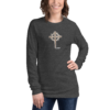 Cross and Thorns - Bella + Canvas 3501 | Unisex Long Sleeve Tee Shirt - Image 4