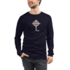 Cross and Thorns - Bella + Canvas 3501 | Unisex Long Sleeve Tee Shirt - Image 5