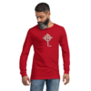 Cross and Thorns - Bella + Canvas 3501 | Unisex Long Sleeve Tee Shirt - Image 6