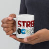 Street Talk/ Real Talk White Ceramic Mug - Image 3