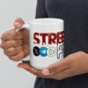 Street Talk/ Real Talk White Ceramic Mug - Image 5