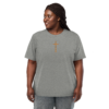 Fire Cross – Unisex Tri-Blend T-Shirt | Bella + Canvas 3413 - Image 3