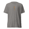 Fire Cross – Unisex Tri-Blend T-Shirt | Bella + Canvas 3413 - Image 6