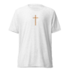 Fire Cross – Unisex Tri-Blend T-Shirt | Bella + Canvas 3413 - Image 9