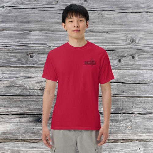 Embroidered Comfort Colors 1717 Godster Unisex Heavyweight T-Shirt