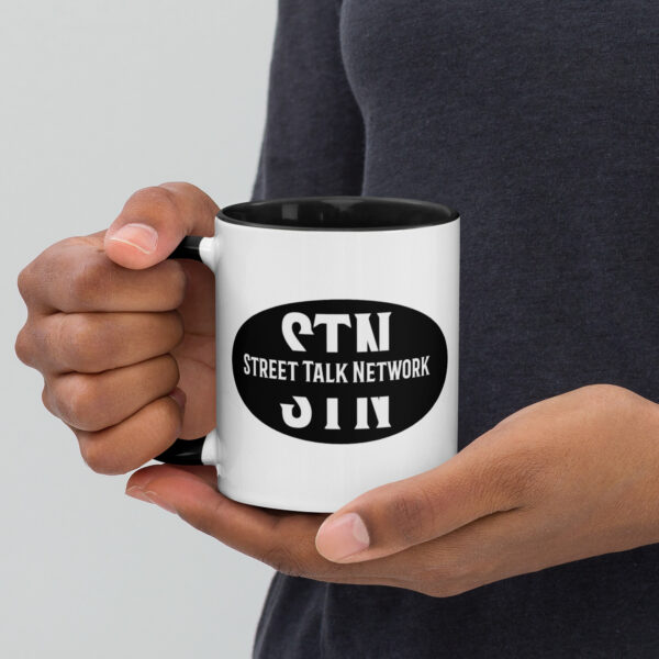 STN - Street Talk Network Ceramic Coffee Mug with Color Inside
