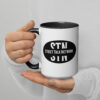 STN - Street Talk Network Ceramic Coffee Mug with Color Inside - Image 10